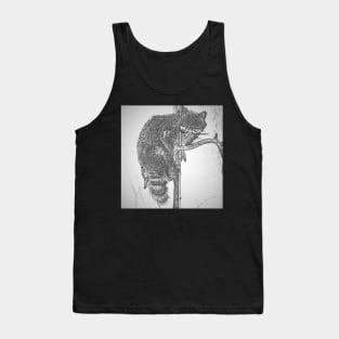 Climbing Racoon Tank Top